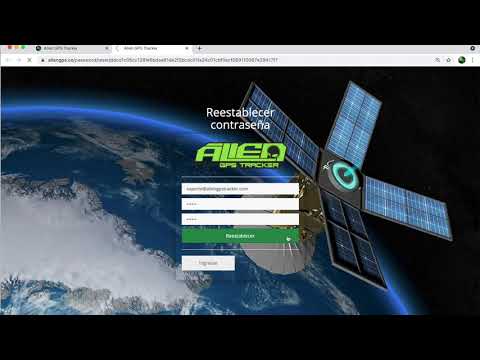 Alien GPS Tracker - Recuperar Contraseña