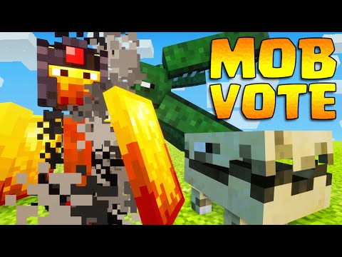 THIS MOD adds MOB VOTE MOBS in MINECRAFT!