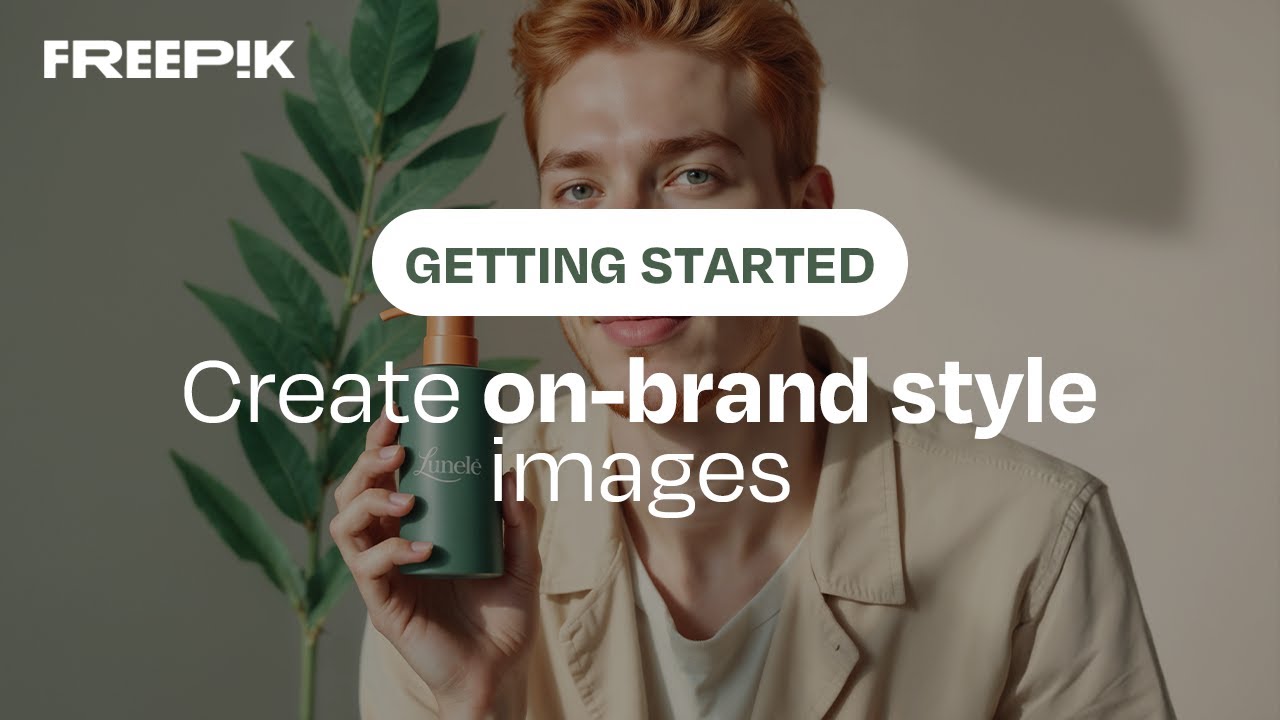 Create On-Brand Style Images with Freepik AI Image Generator | Freepik Getting Started video thumbnail