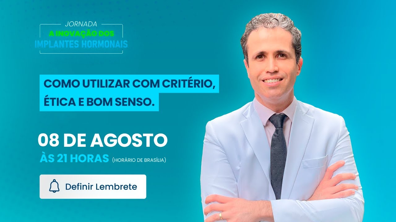 Aula 2 - Como utilizar com critério, ética e bom senso. | AO VIVO, 08/08 às 21h