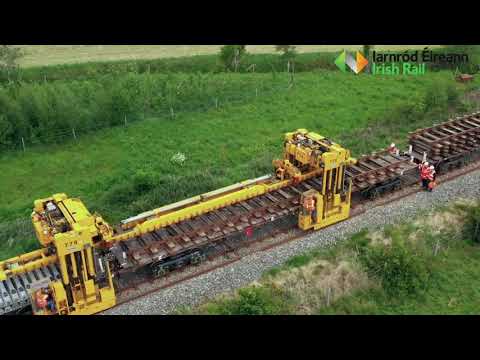 Limerick to Ballybrophy line track renewal 2021