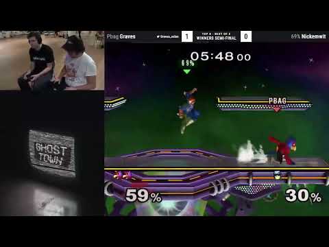 Ghost Town SSBM Winners Semi - Graves vs. Nickemwit