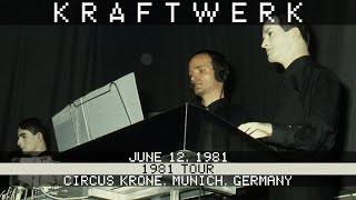 Kraftwerk Live 6/12/1981 Circus Krone Munich