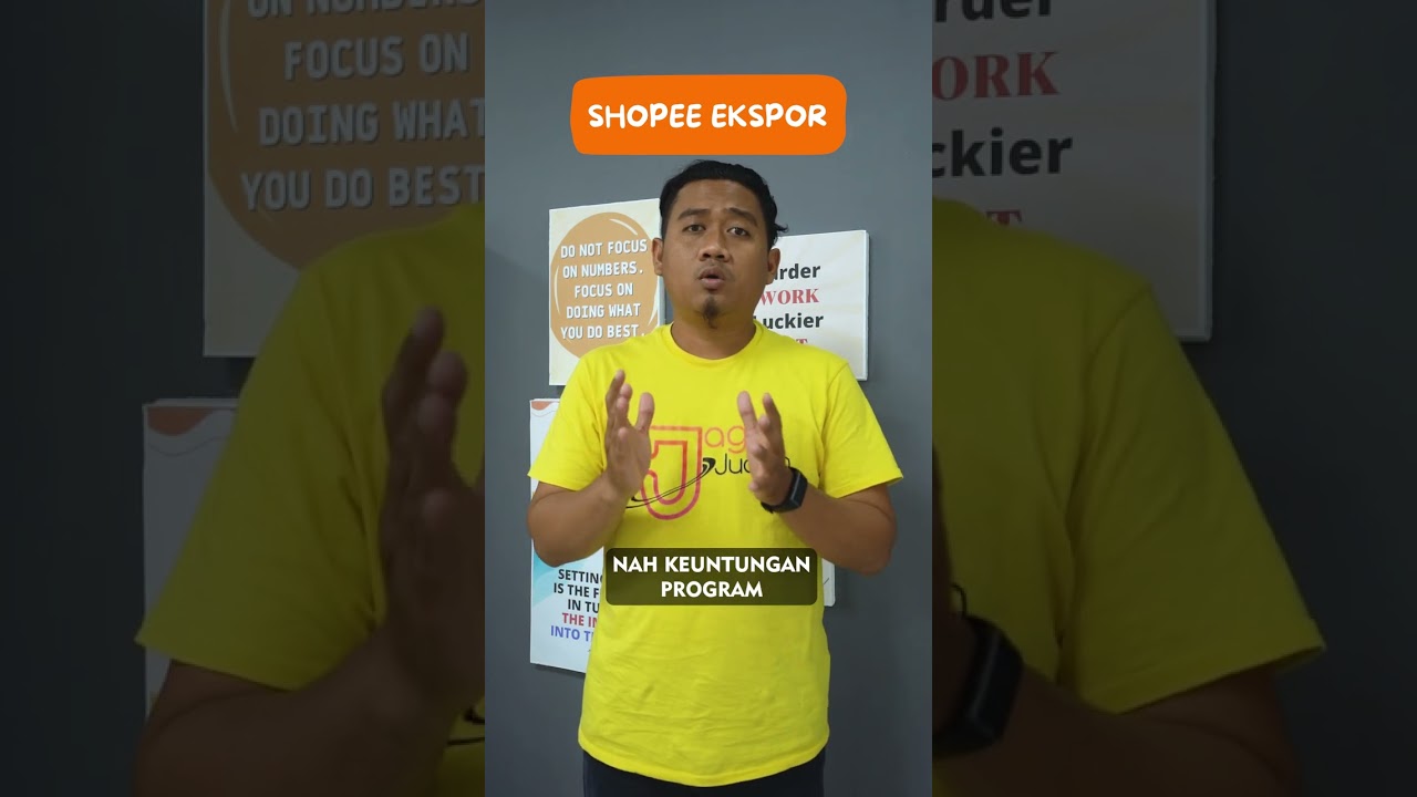 Come on, join the Shopee Export Program, friend!
