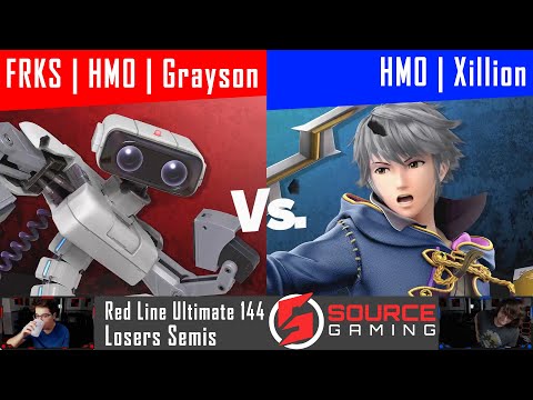 Red Line Ultimate 144 - Losers Semis - FRKS | HMO | Grayson vs HMO | Xillion