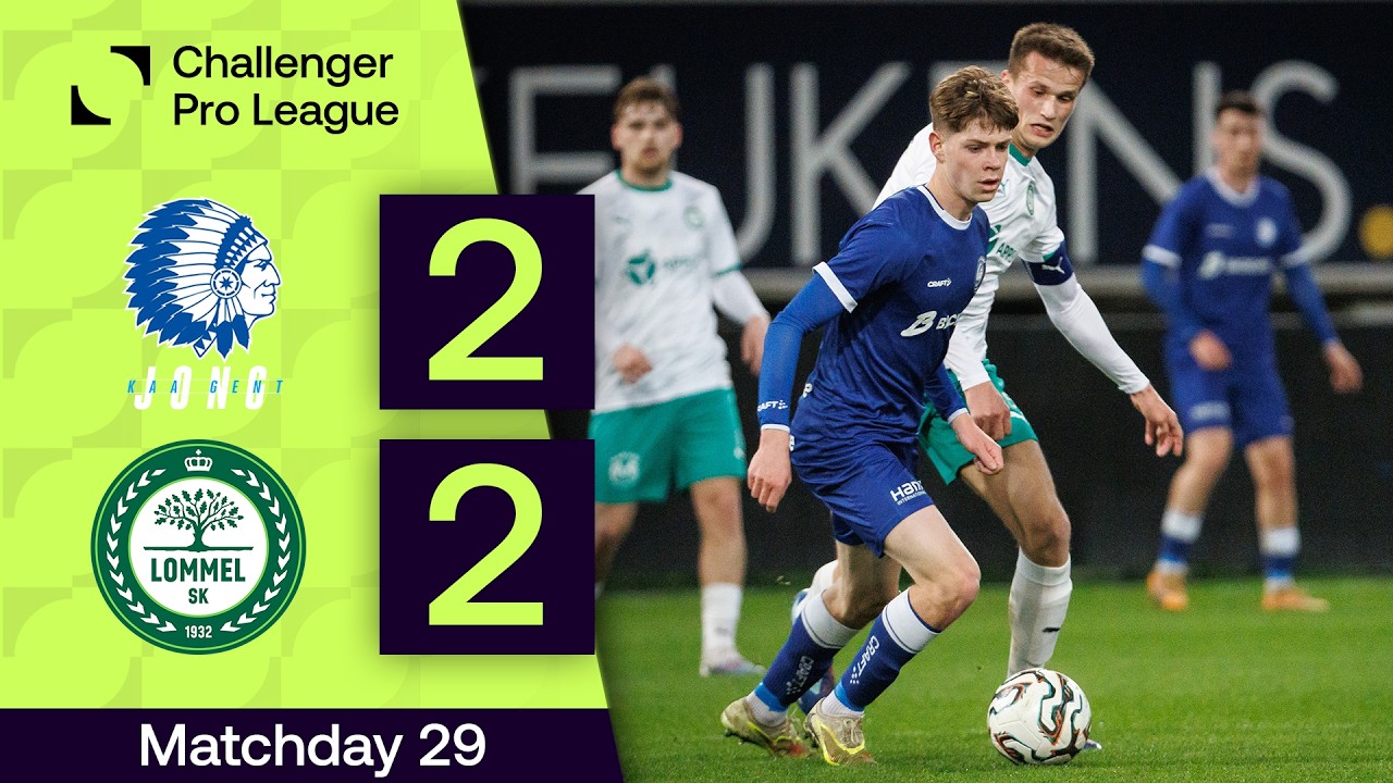 KAA Gent Reserve U23 vs Lommel SK Highlights