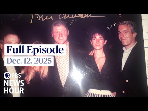 PBS News Hour West live episode, Dec. 12, 2025