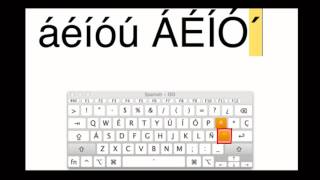 Typing Accents on a MAC (Spanish Keyboard Layout)