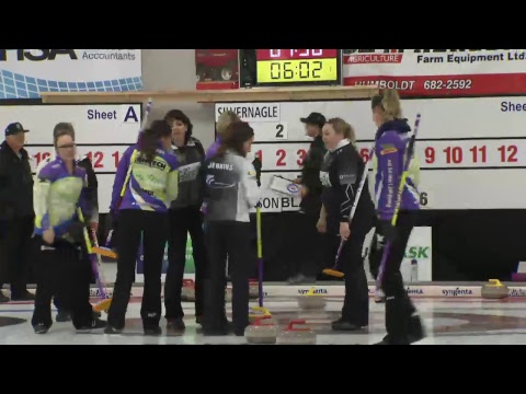 CURLSASK 2019 Scotties - Page Playoff 1 vs 2 - Jan 26/19 7 pm - Silvernagle vs Anderson