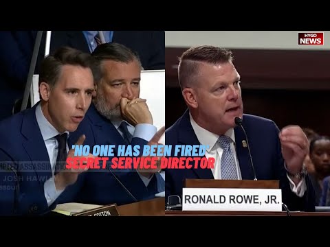 'No One Has Been Fired': Hawley Confronts Secret Service Director