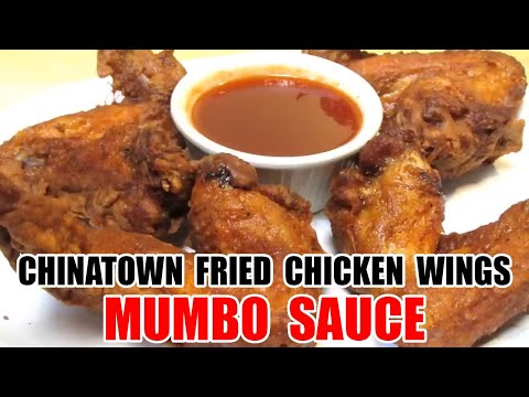 Extra Crispy Whole Chicken Wings and Mumbo Sauce - Chinatown in Washington DC