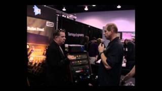Video thumbnail for JDK Audio R20 Mic Pre - R22 Compressor and R24 EQ - NAMM 2012 - Musicianews by musicianews