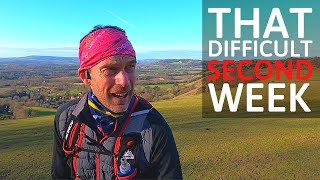 Training for a 50 Mile Ultra | North Downs Way 50 Weekly Training Vlog | THAT DIFFICULT SECOND WEEK