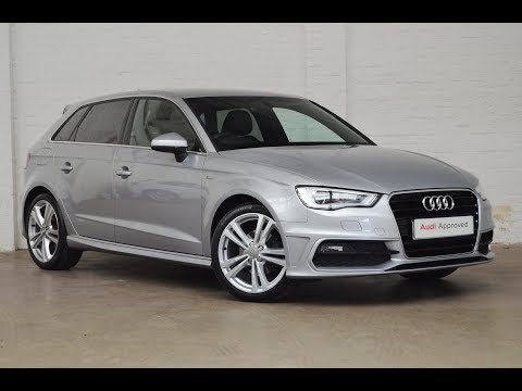 RA15BYB AUDI A3 TDI S LINE SILVER 2015, Slough Audi