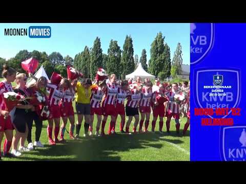 De 3-0 voor Rood-Wit '62 in de dames bekerfinale tegen VV Keer van 02-06-2019