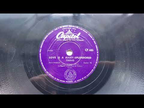 [OLD] 1955 Nat King Cole - Love Is A Many Splendored Thing