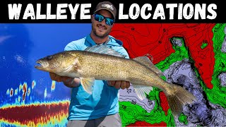 DEADLY Location Holding TONS of Walleyes! - BIG Schools of Walleyes on the Livescope