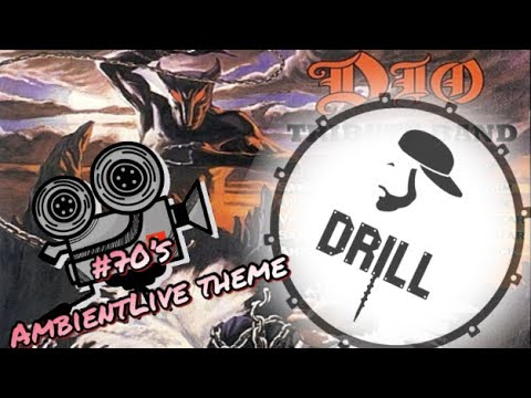 @RonnieJamesDio  with The Divine Solution (DrumCam - Tribute Band)