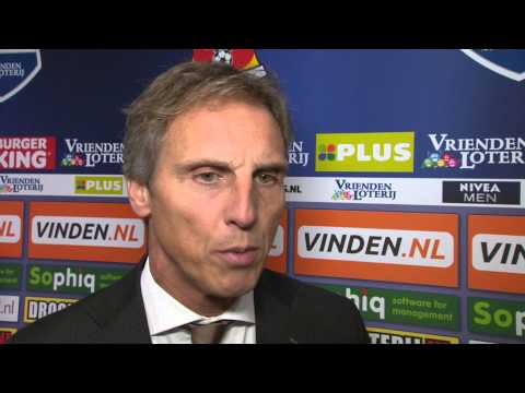 Reactie Anton Janssen na afloop van Go Ahead Eagles - N.E.C.