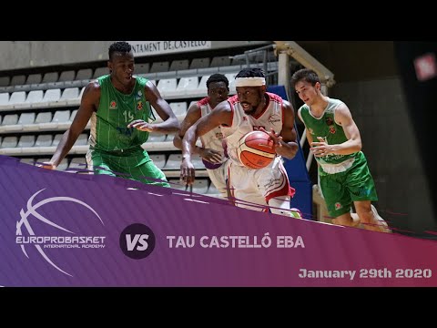 Europrobasket vs TAU Castellon EBA Jan 29th 2020