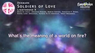 Lighthouse X - Soldiers of Love (Denmark) - [Karaoke version]