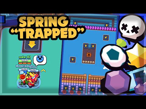 Spring Trap = STUCK 🧀 (Funny Maps)