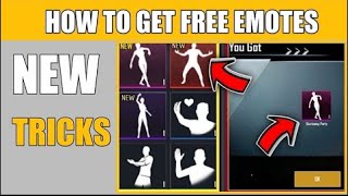 HOW TO UNLOCK FREE ALL EMOTES IN PUBG MOBILE || NEW SECRET TRICK PUBG MOBILE || Limited Offer