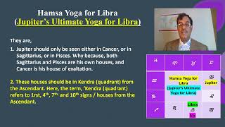 Hamsa Yoga  ( Jupiter's Ultimate Yoga) - One of the Pancha Maha Purush