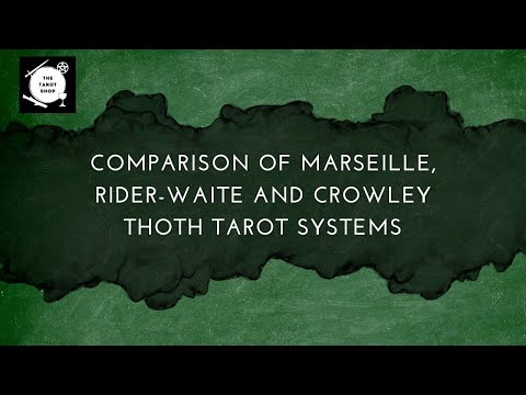 Tarot System Showdown! Marseille vs. Rider-Waite vs. Crowley Thoth | Comparison 🔮