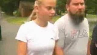 Jelena Dokic bouncy boobs - wacky father