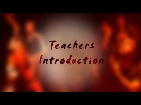 Blues Fever 2019 - Teachers Introduction