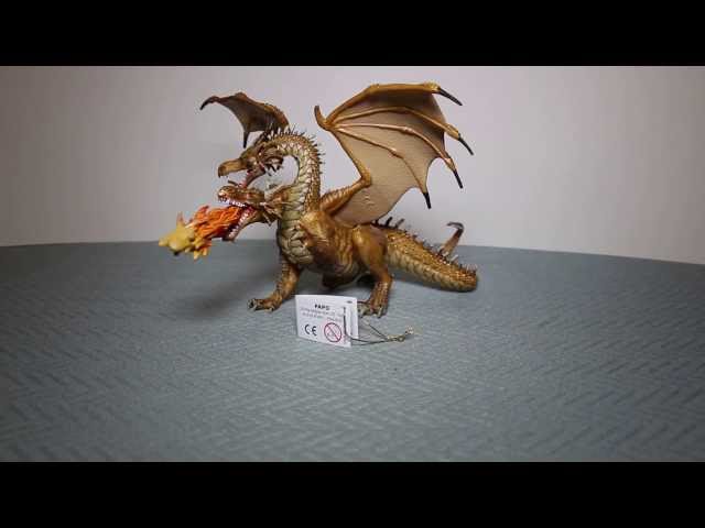 Vídeo relacionado con Papo 38938-Or Figura de dragón con 2 Cabezas, Color Oro (38938)