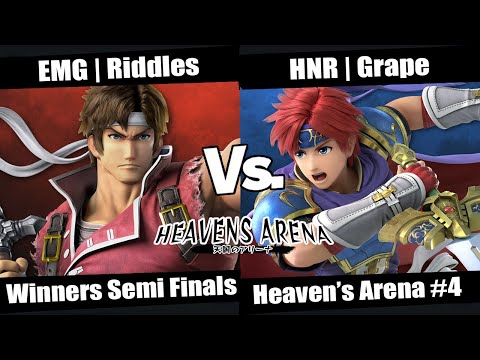 Heaven's Arena #4 Winners Semi Finals - EMG | Riddles (Richter) vs HNR | Grape (Roy)
