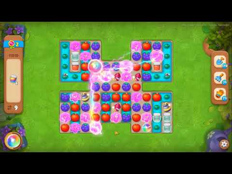 Gardenscapes Level 11010 No Boosters