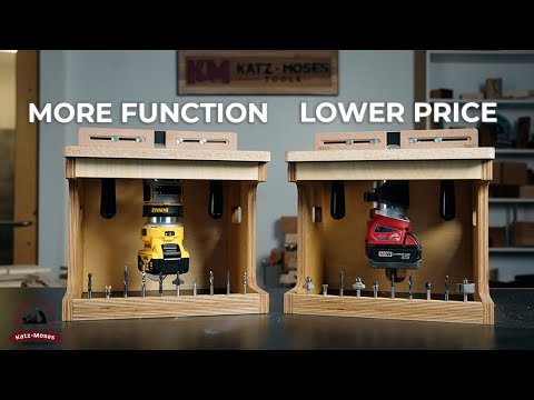 The Most Functional Benchtop Router Table - A Journey from Concept to Perfection