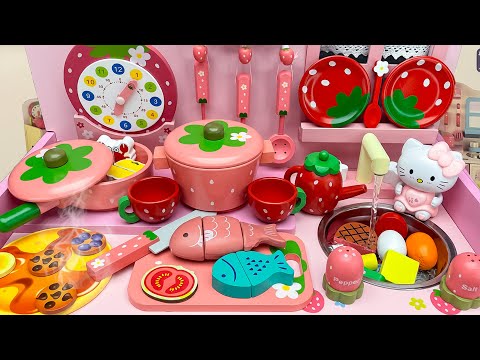 Satisfying with Unboxing Kitchen Sink Playset，Sanrio Cooking toy ASMR Review Toys