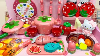 Download lagu Satisfying with Unboxing Kitchen Sink Playset，Sanrio Cooking toy ASMR Review Toys mp3