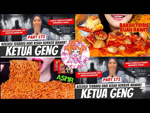 [ KETUA GENG ] NADIA OMARA KHW X MUKBANG/ASMR MAKANAN PEDAS KOREA INDO