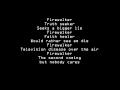 Slapshot: "Firewalker" with lyrics 