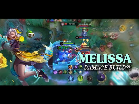 SAVAGE DOMINATION FT. MELISSA | DAMAGE BUILD ?! | GØJÓ | #mlbb #melissamlbb 