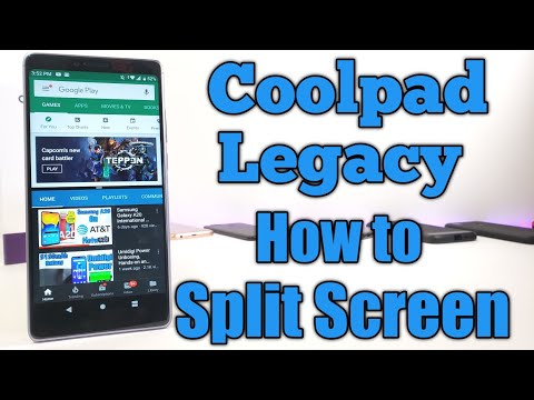 Coolpad Legacy How to enable Split Screen Multitasking