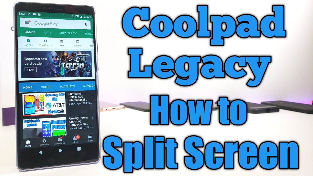 Coolpad Legacy How to enable Split Screen Multitasking
