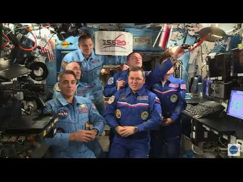 Soyuz MS-15 - Farewell and Hatch Closing on the International Space Station