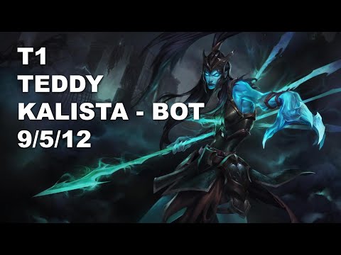 T1 Teddy Bot Kalista vs Maokai - KR Challenger Rank Game