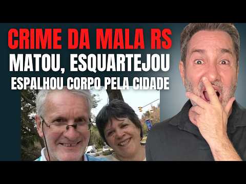 CRIME DA MALA RS - PUBLICITÁRIO MATA, ESQUARTEJA E ESPALHA CORPO DE NAMORADA POR PORTO ALEGRE
