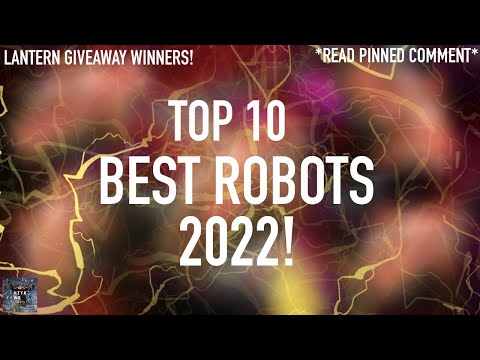 TOP 10 BEST ROBOTS OF 2022! | Lantern Giveaway Winners! | War Robots Gameplay + Commentary WR