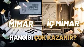 Hangisi Daha Çok Kazanıyor? Mimar mı? İç Mimar mı?