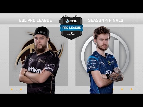 CS:GO - NiP vs. EnVyUs [Dust2] Map 2 - Quarterfinal - ESL Pro League Season 4