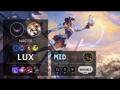 Lux Mid vs Cassiopeia - EUW Master Patch 12.4
