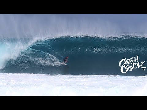POURING at PIPELINE North Shore surf (RAW FOOTAGE) Part 2
